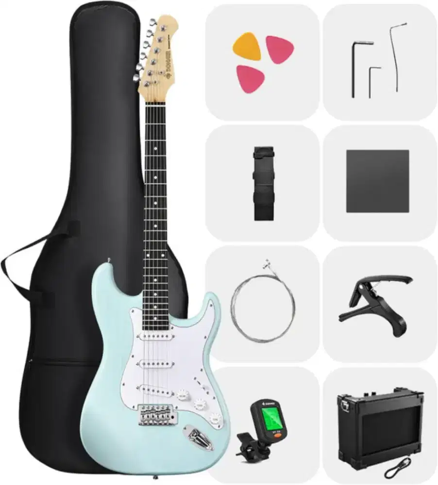 DONNER DST80 SURF-GREEN electric guitar