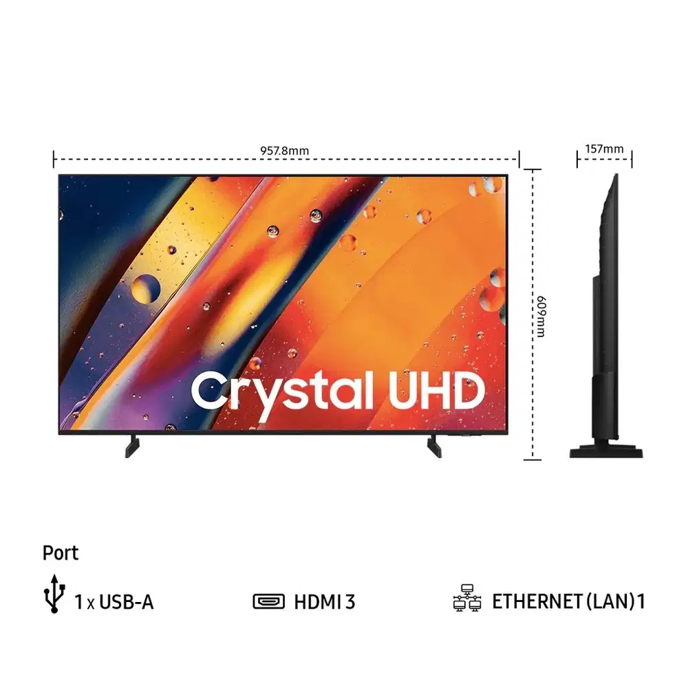 TV Samsung UA43UE100FKXXD 43 Inch Smart TV
