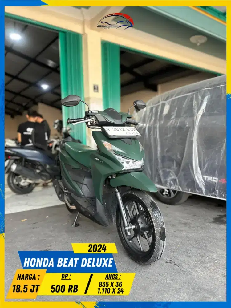 HONDA BEAT DELUXE KEYLESS 2024 GASS MASZEHH HIKMAH MOTOR KEPUH MALANG