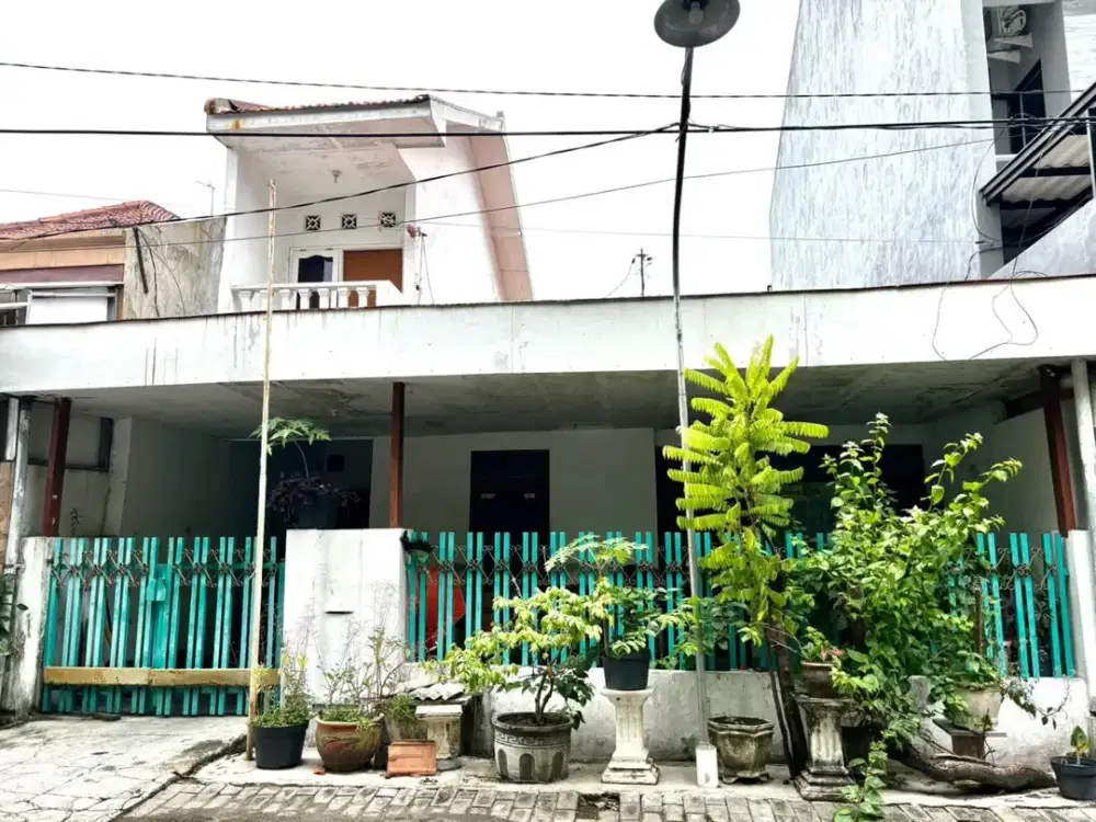 Jual Rumah Second Butuh Renov di Mulyosari Surabaya Timur, Dekat Kampus Unair
