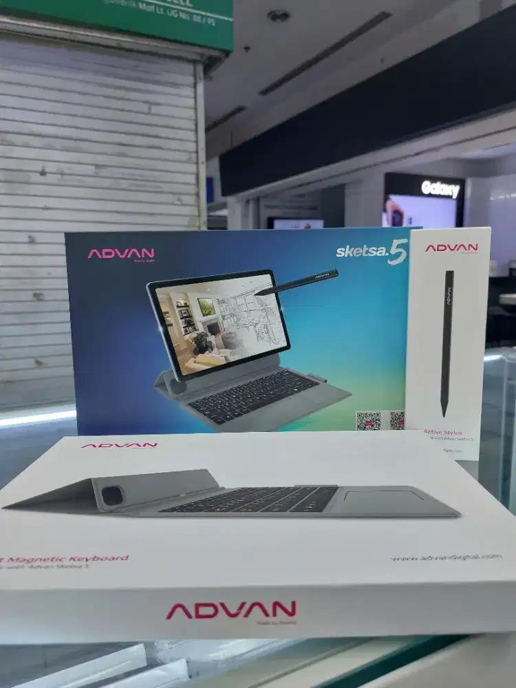 TERBARU TABLET ADVAN SKETSA 5 FREE KEYBOARD dan PEN