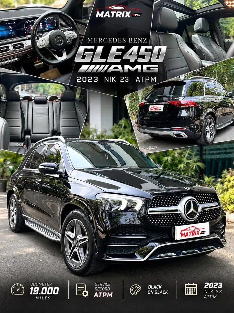 2023[19RBMILES]MERCEDES BENZ GLE450 AMG ! ATPM (GLE450 AMG)2023