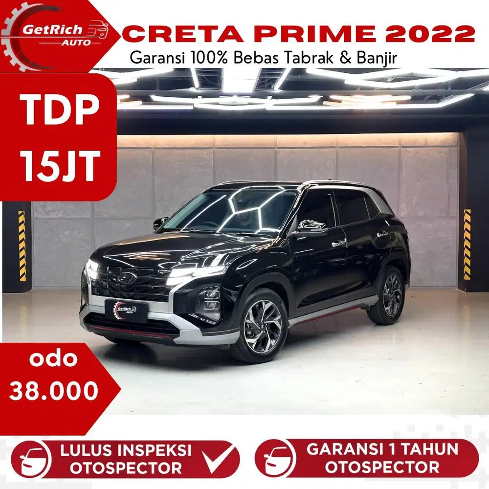 Hitam Mulus!!! Hyundai Creta Prime At 2022