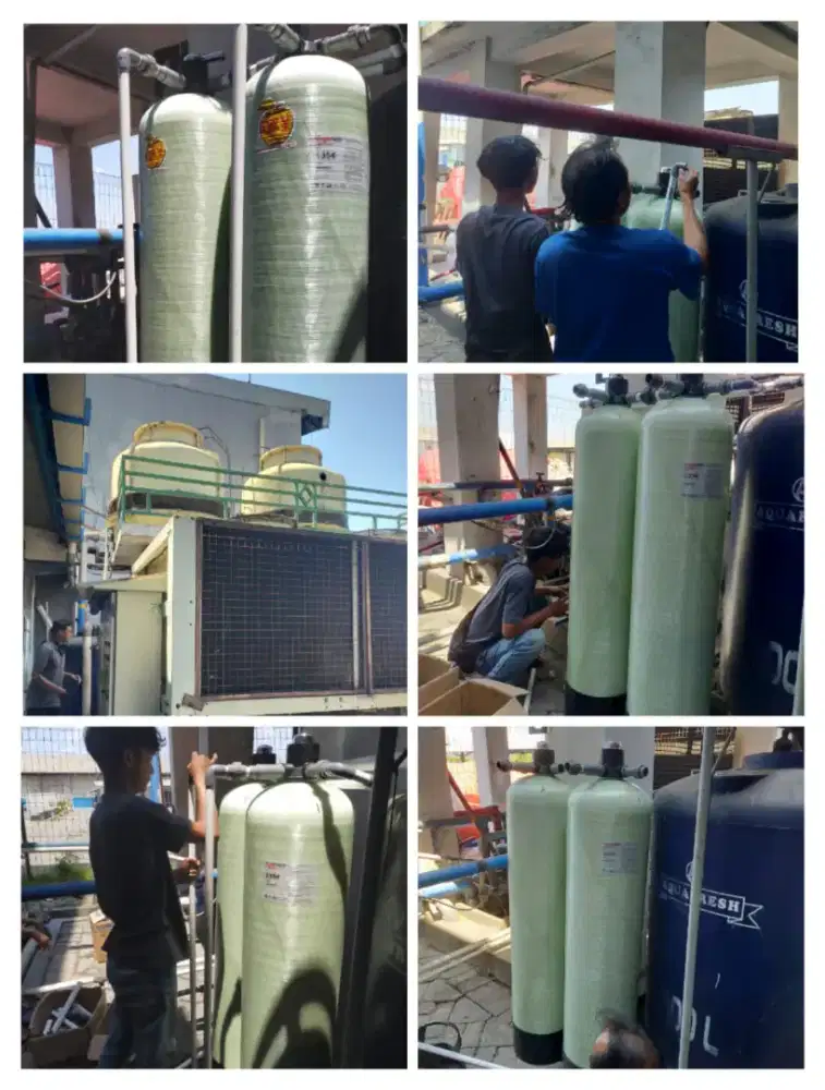 Penjernih Air industri water treatment cooling tower chiller