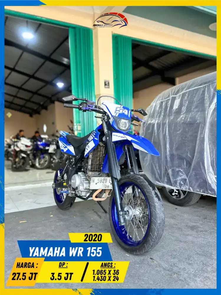 YAMAHA WR 155 2020 BEKAS BERKUALITAS HIKMAH MOTOR KEPUH MALANG