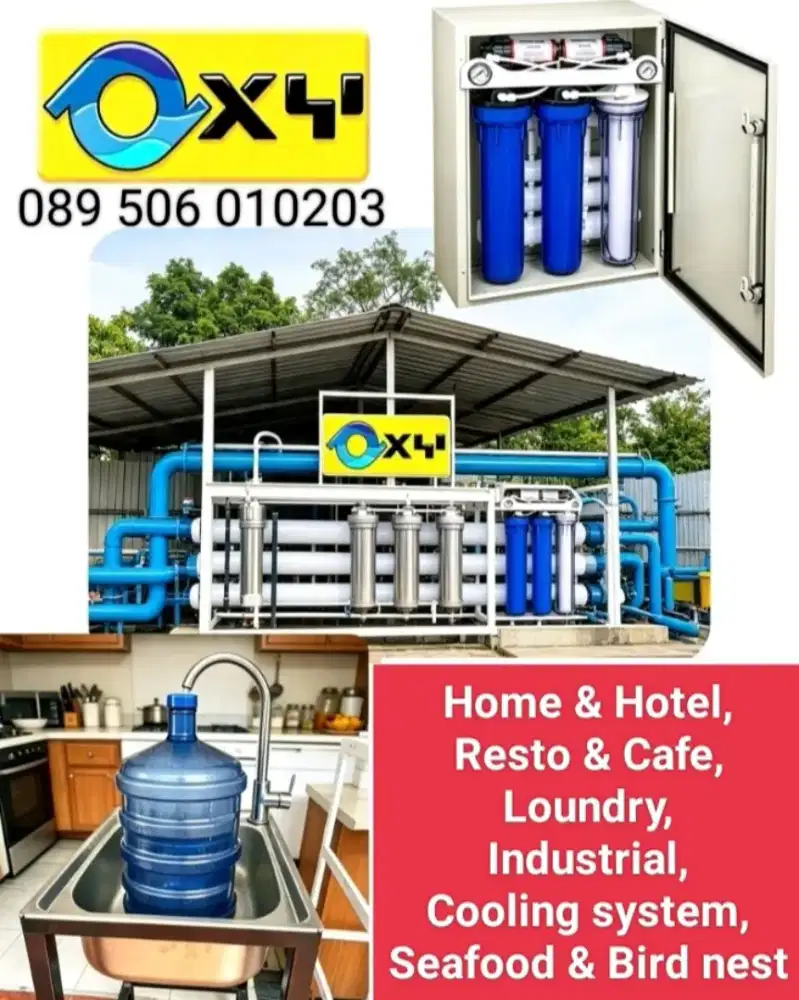Water Treatment Plant system penjernihan dan pemurnian air industri