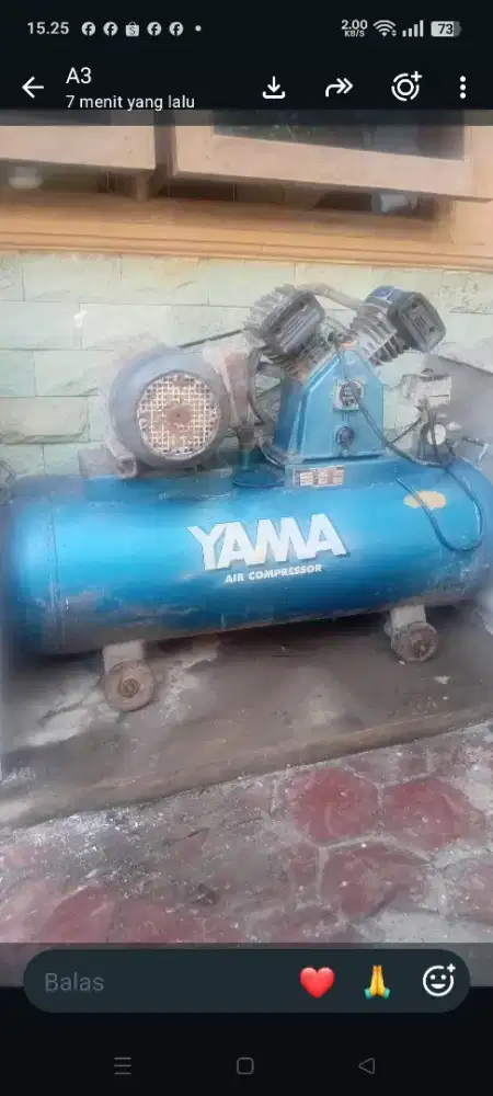 Dijual kompresor listrik merk yama