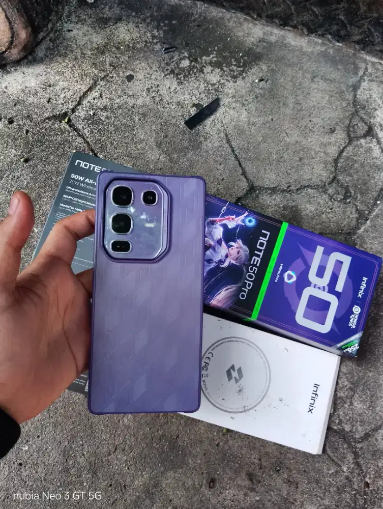 infinix note 50 pro 8/256 fullset