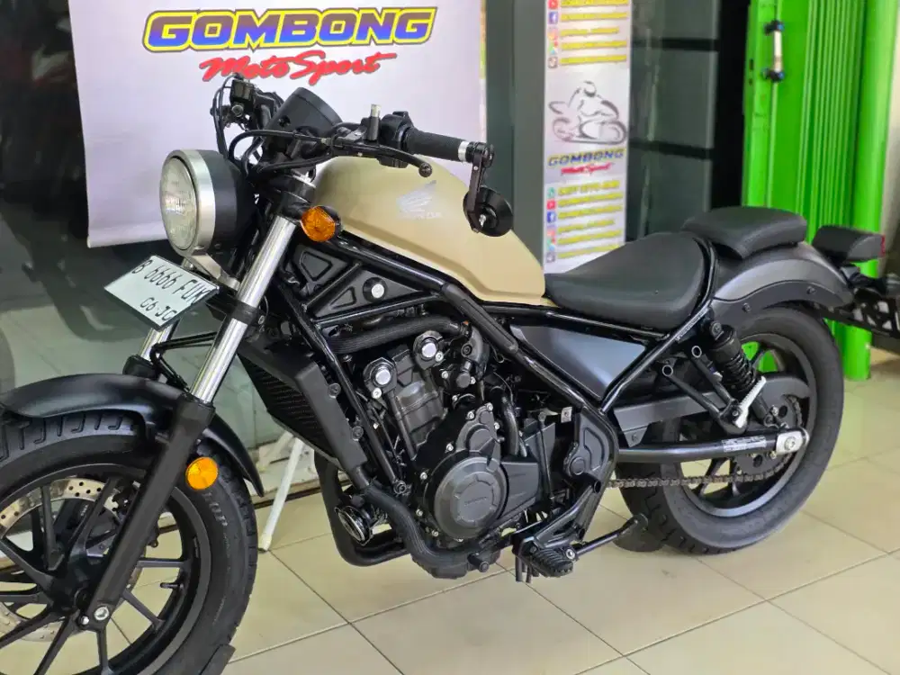 HONDA REBEL 500 tahun 2020 KM 2rb