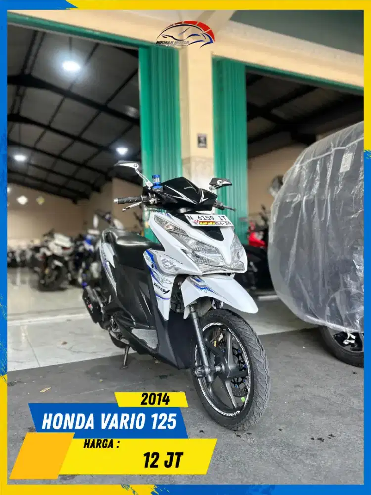 HONDA VARIO 125 2014 MURAH CIAMIK MASZEEHH HIKMAH MOTOR KEPUH MALANG