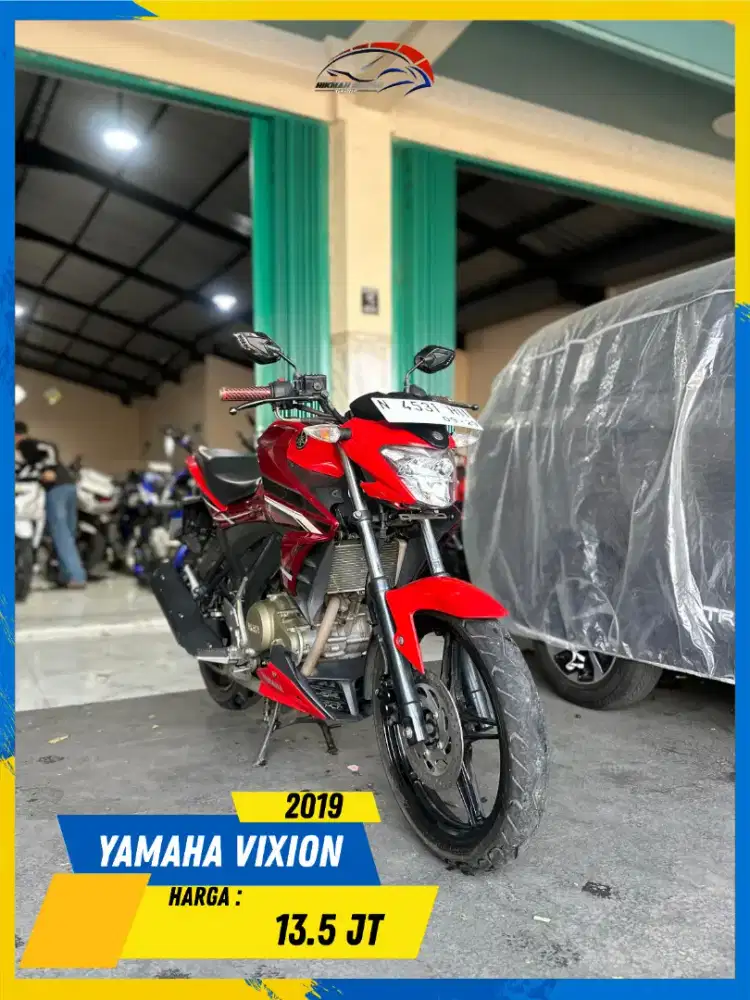 YAMAHA VIXION 2019 READY GASS POLL BOSSKU HIKMAH MOTOR KEPUH MALANG