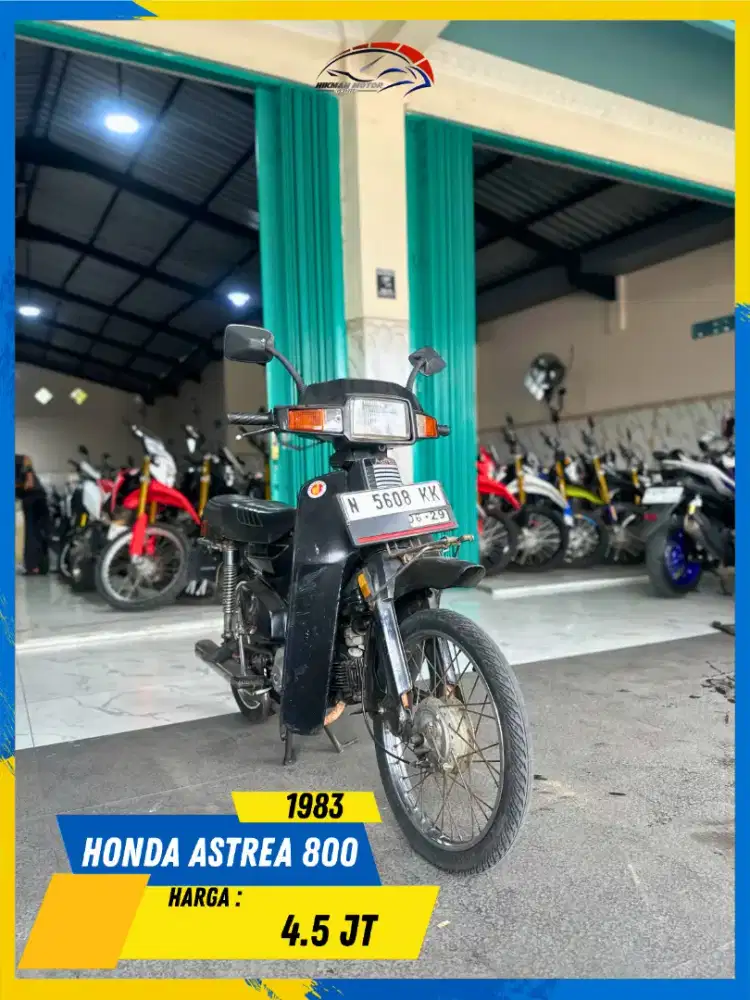 HONDA ASTREA 800 1983 NEGO SAMPE DEAL HIKMAH MOTOR KEPUH MALANG