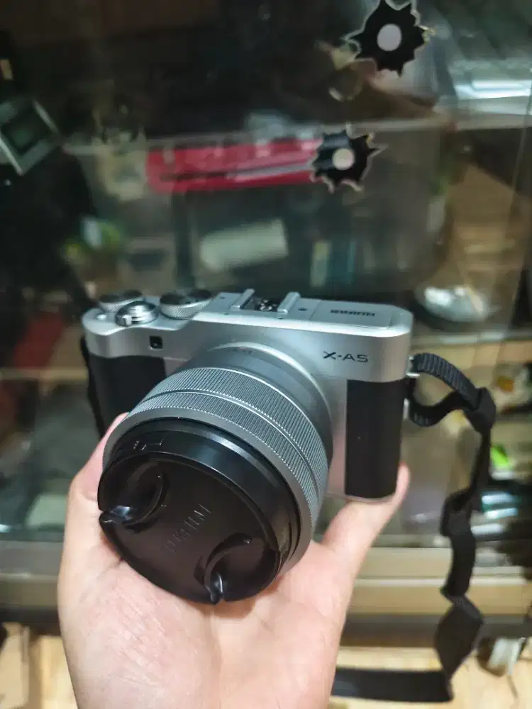 Fuji xa5 lensa 15 45mm