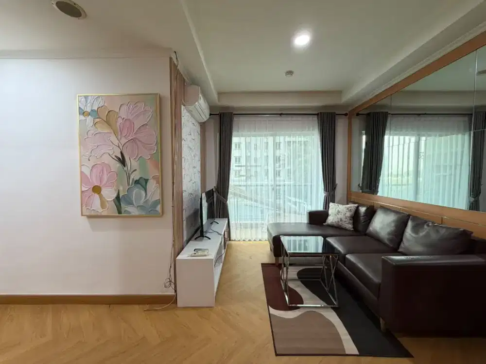DIJUAL CEPAT: Apartemen City Home Tower Hawaiian Bay MOI Kelapa Gading - Full Furnished, Siap Huni!