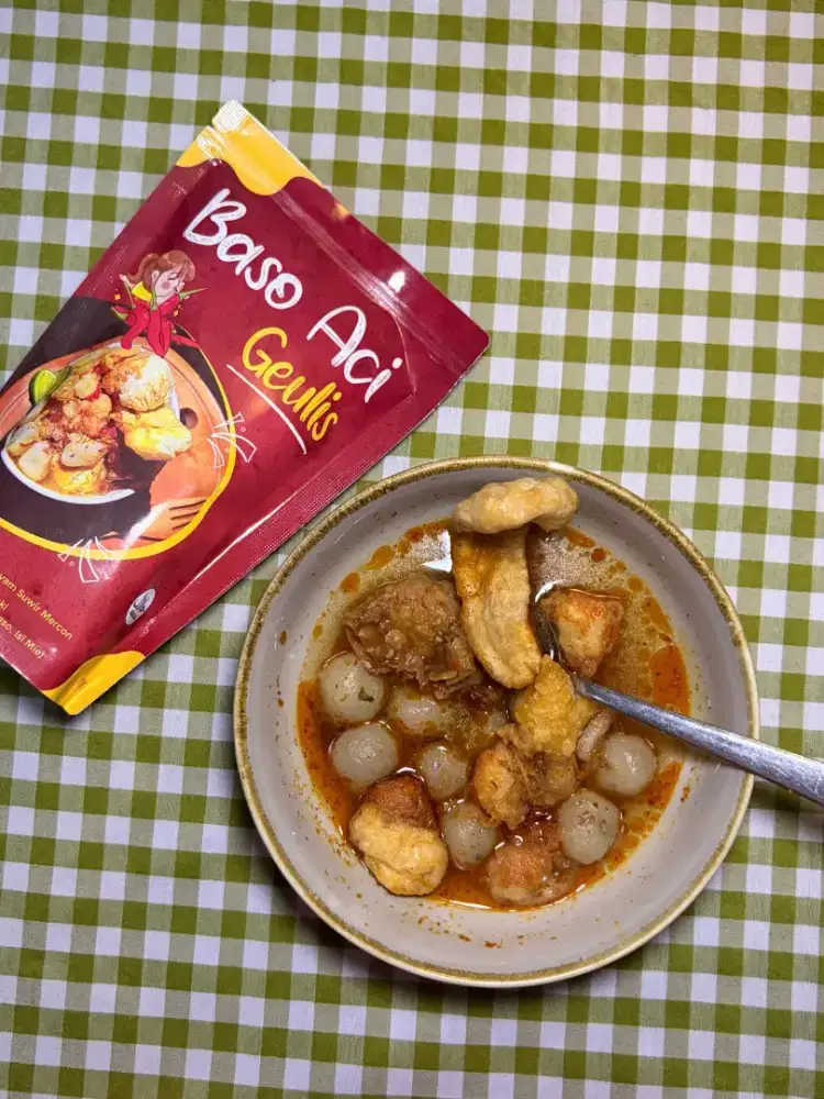Seblak Dan Baso Aci Instan