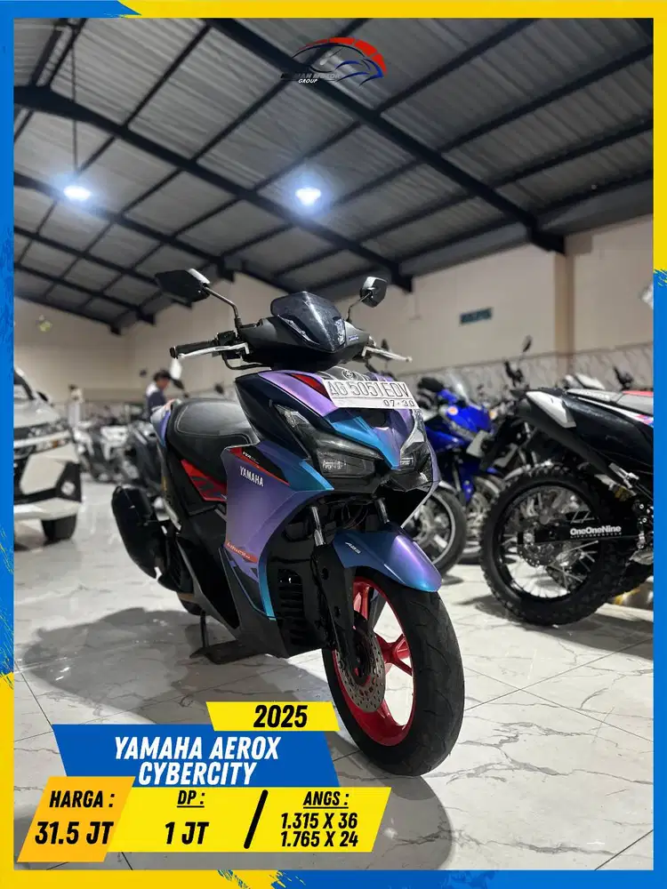 YAMAHA AEROX CYBER CITY 2025 MANTAP GASS MASZEHH HIKMAH MOTOR KEPUH