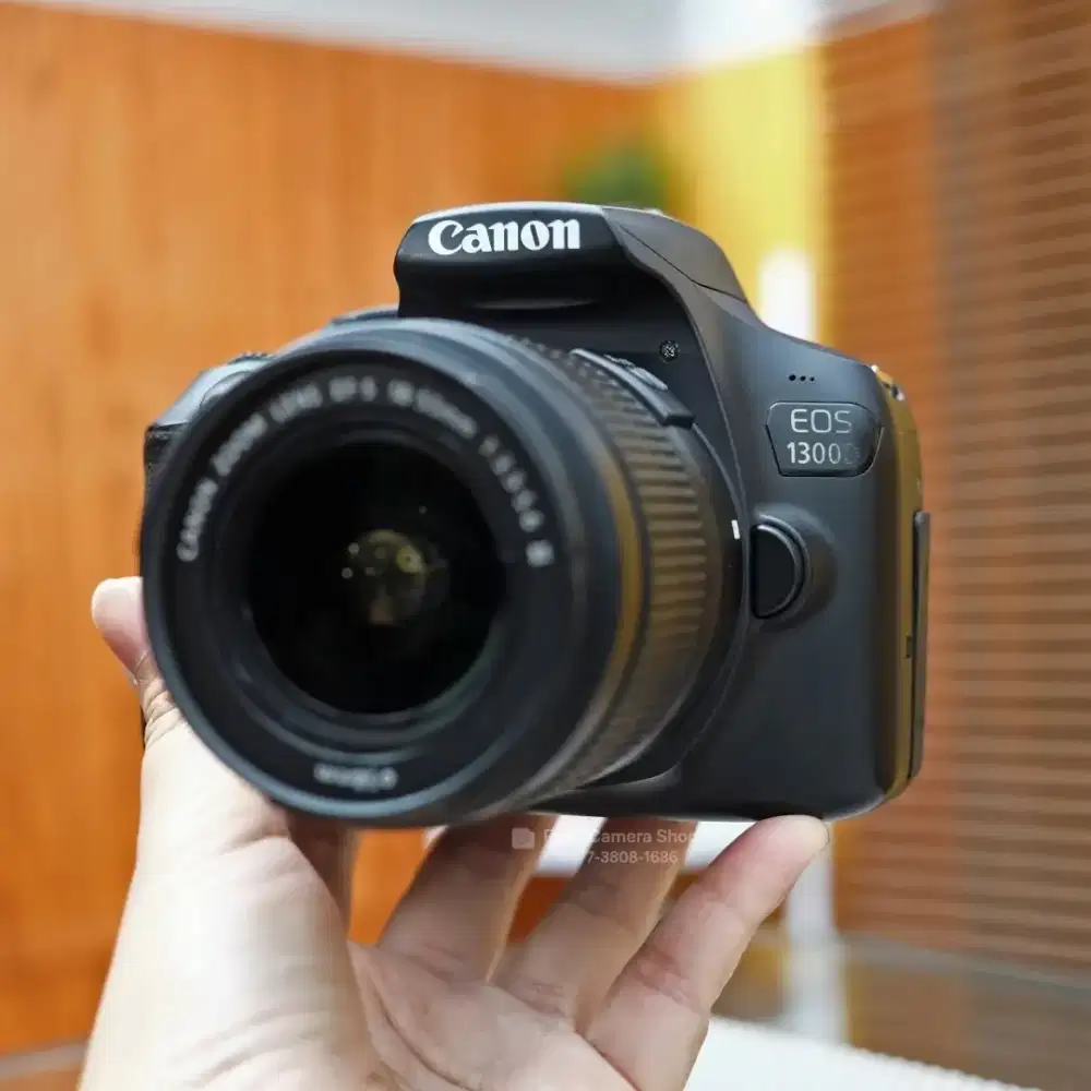Canon 1300D Kit 18-55mm III Siap Jepret