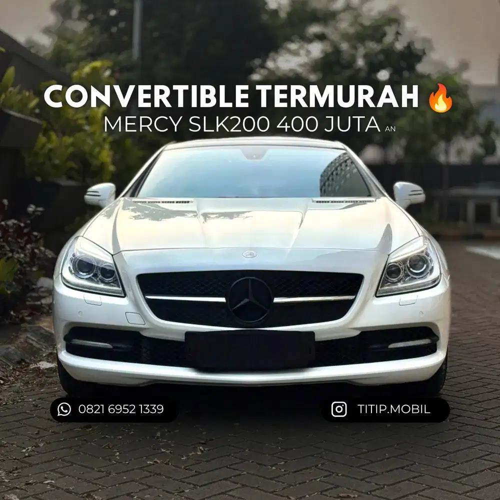 [CASH] Mercedes-Benz SLK200 Cabriolet 2012