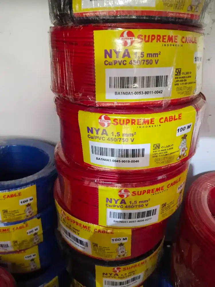 Kabel supreme NYA 1,5mm isi 100 mtr