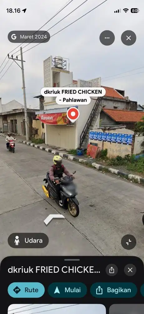 Tanah Usaha toko , warkop , warung madura , tambal ban dll
