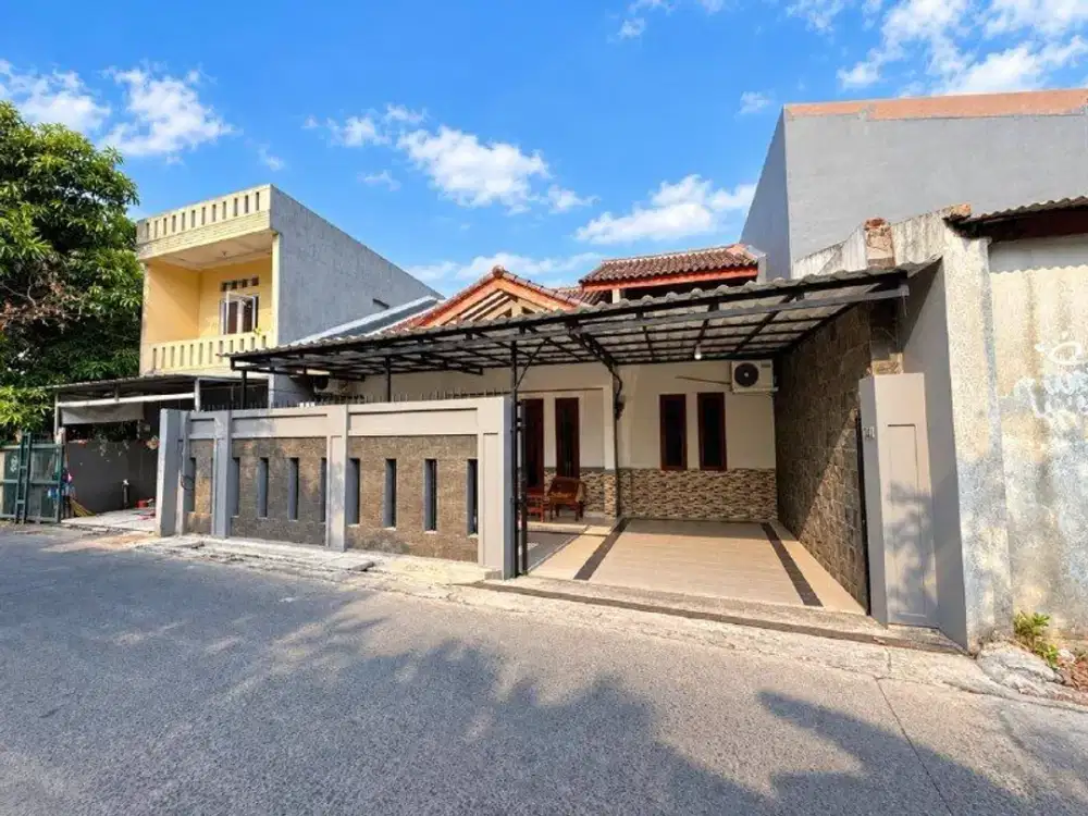RUMAH 1 LANTAI, CUMA 3 MENIT KE TOL LIMO
