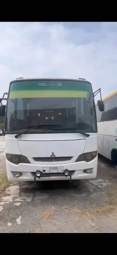MOBIL BUS MITSUBISHI, SUARA MESIN BAGUS TENAGA JOS