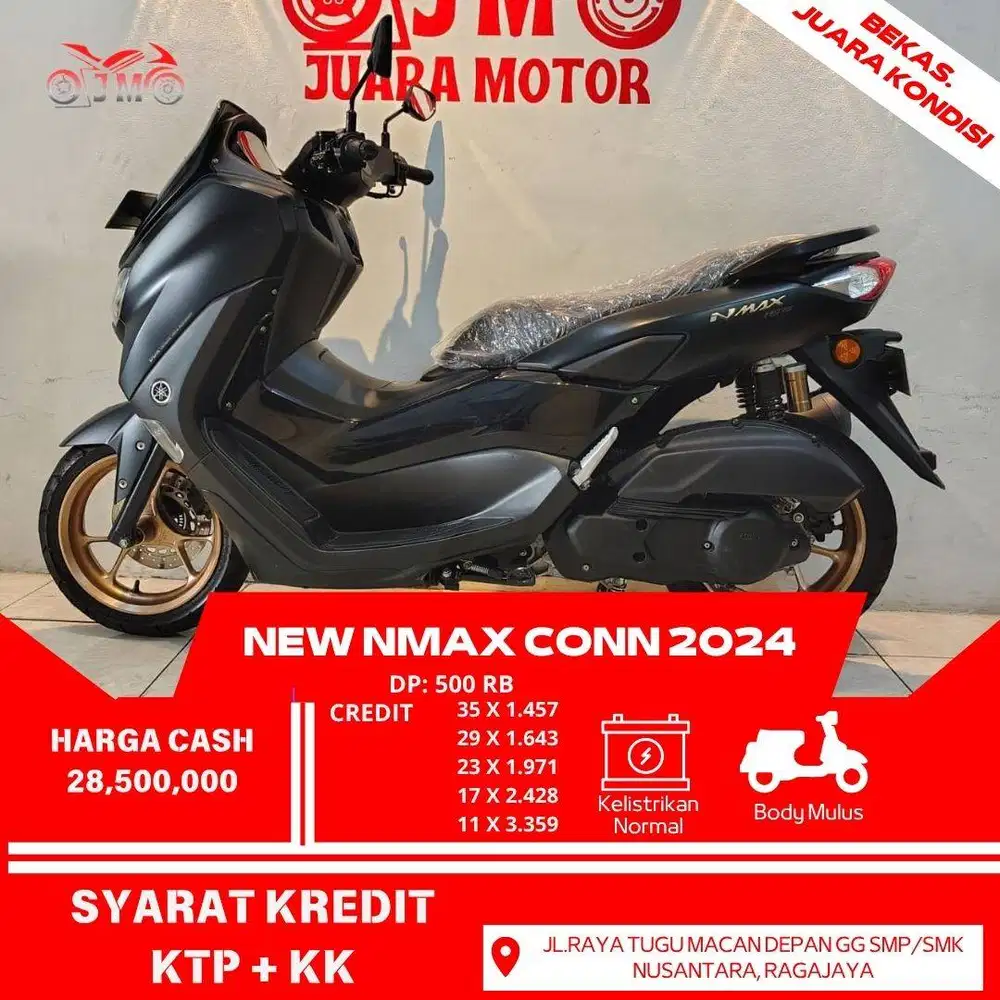 NEW NMAX CONNECTED 2024 PAJAK PANJANG CREDIT DP 500 PROSES MUDAH