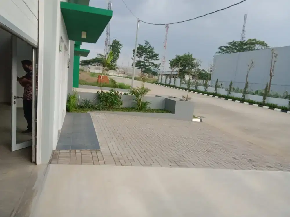 Gudang baru lebar 12 meter di Parahyangan Eco Business Park