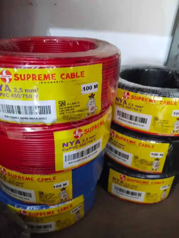 Kabel supreme NYA 2,5mm isi 100 mtr