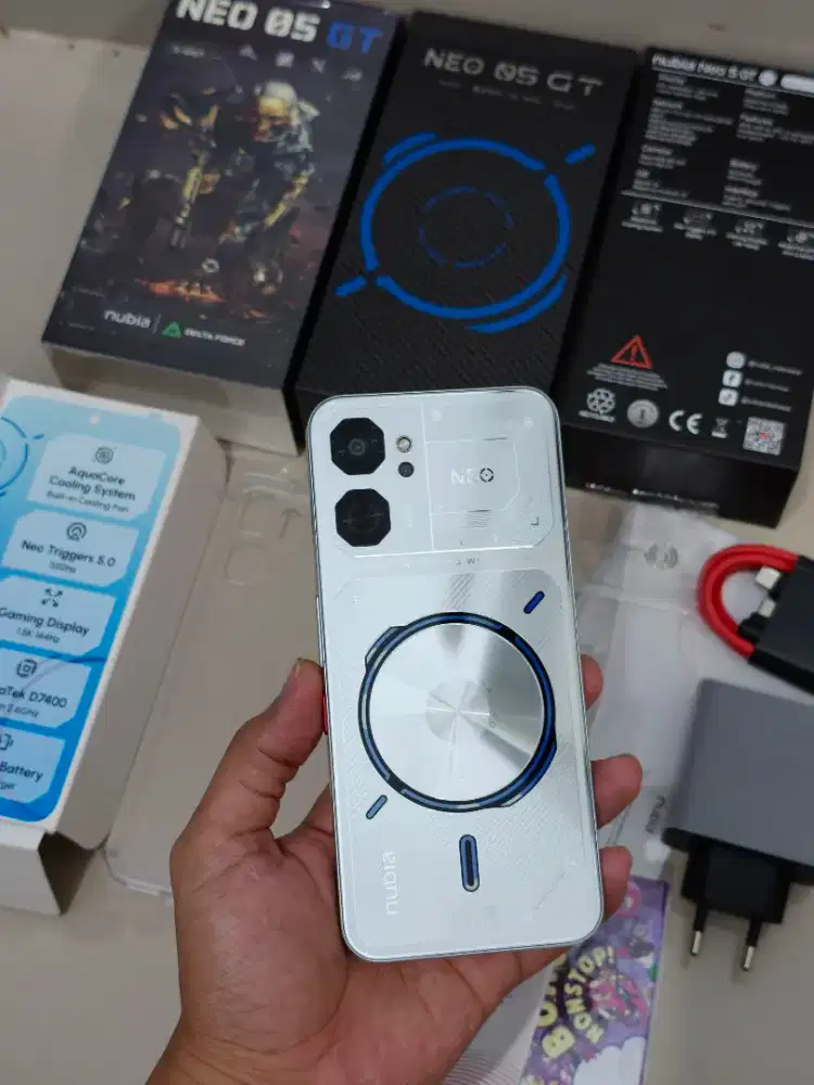 Nubia Neo 5 GT Spesial Edition 12GB / 256 RESMI Like New BNOB Liquid