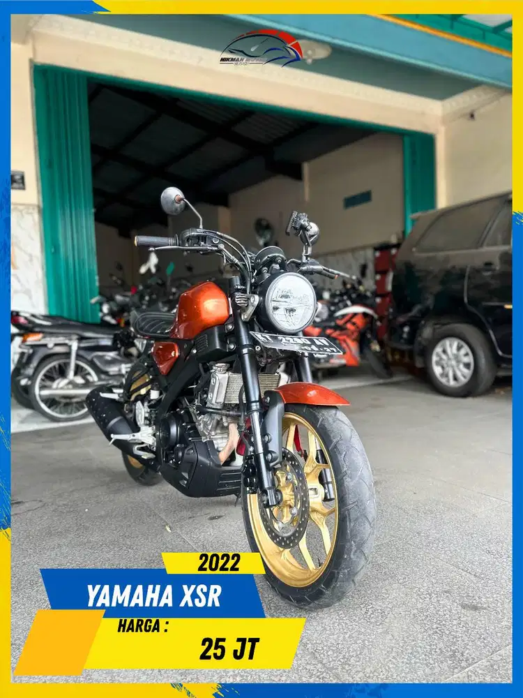 YAMAHA XSR 2022 PLAT KT READY BOSSKUU HIKMAH MOTOR KEPUH