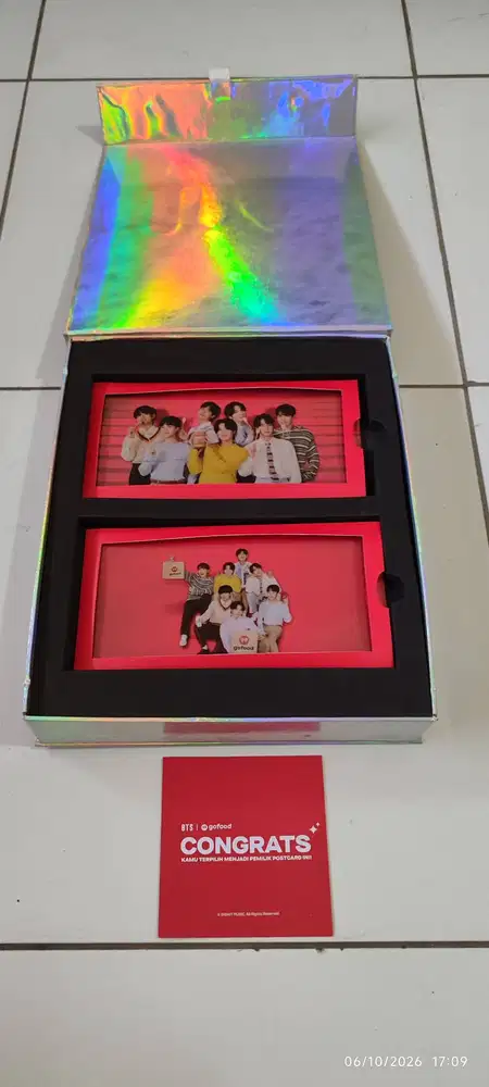 Postcard BTS Gofood