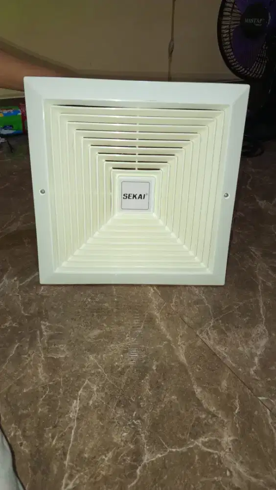 Exhouse fan SEKAI + Selang pembuangan udara + terminal colokan
