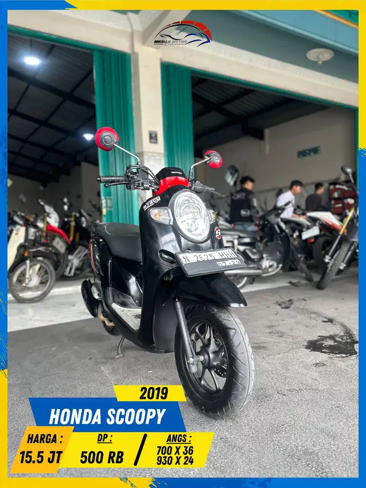 HONDA SCOOPY 2019 NEGO SAMPE DEAL BOSS HIKMAH MOTOR KEPUH
