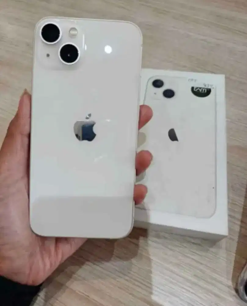 Iphone 13 second ibox Bunga ringan cukup KTP
