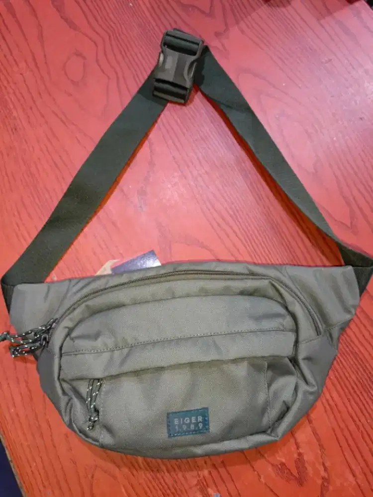 Tas Eiger 100% Original Bisa Waist/Slempang/Pinggang Uk.4L 36x7x15cm