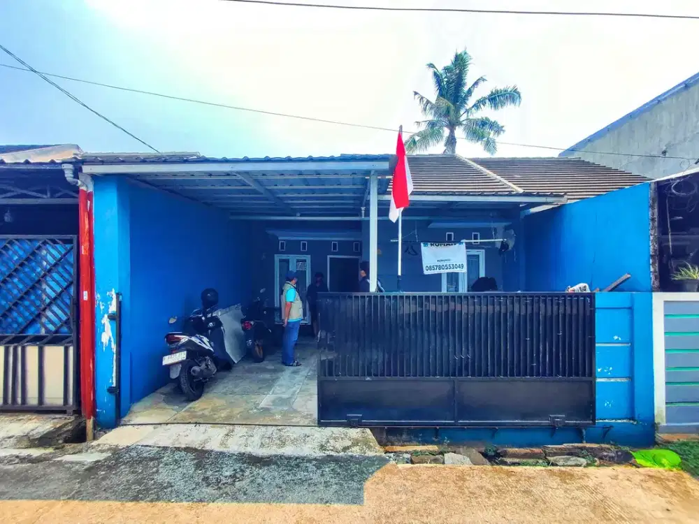 Rumah SHM 1 Lantai 15 Menit ke Stasiun Cibinong Hadap Selatan J-57044