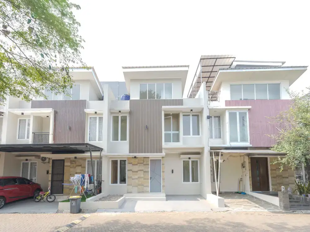 Rumah 2 Lt Siap Huni 13 Menit ke Stasiun Serpong Hadap Utara J-58159