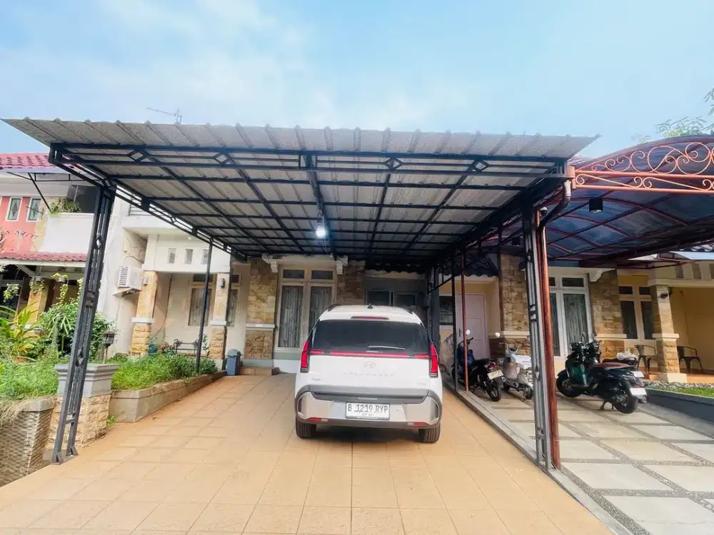 Rumah 2 Carport 9 Mnt ke Brawijaya Hospital Depok Dibantu KPR J-58292