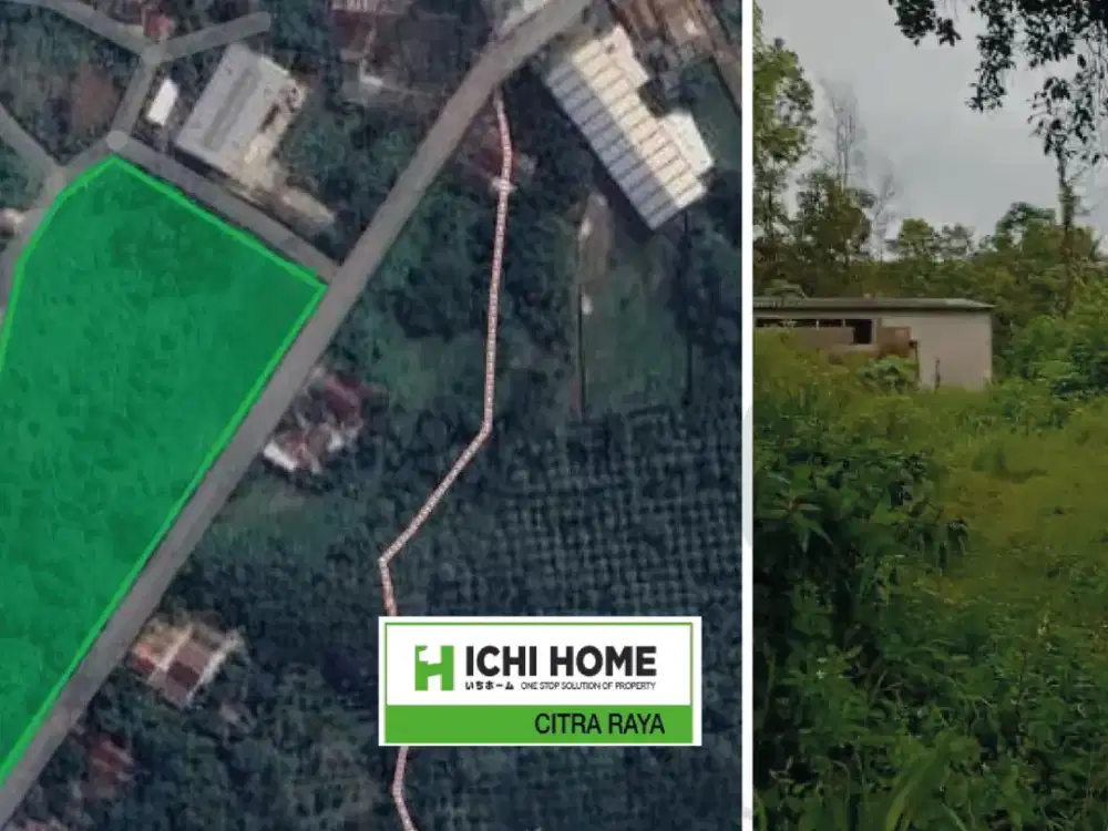 Tanah Siap Pakai Cocok Investasi Sudah SHM di Jasinga Bogor