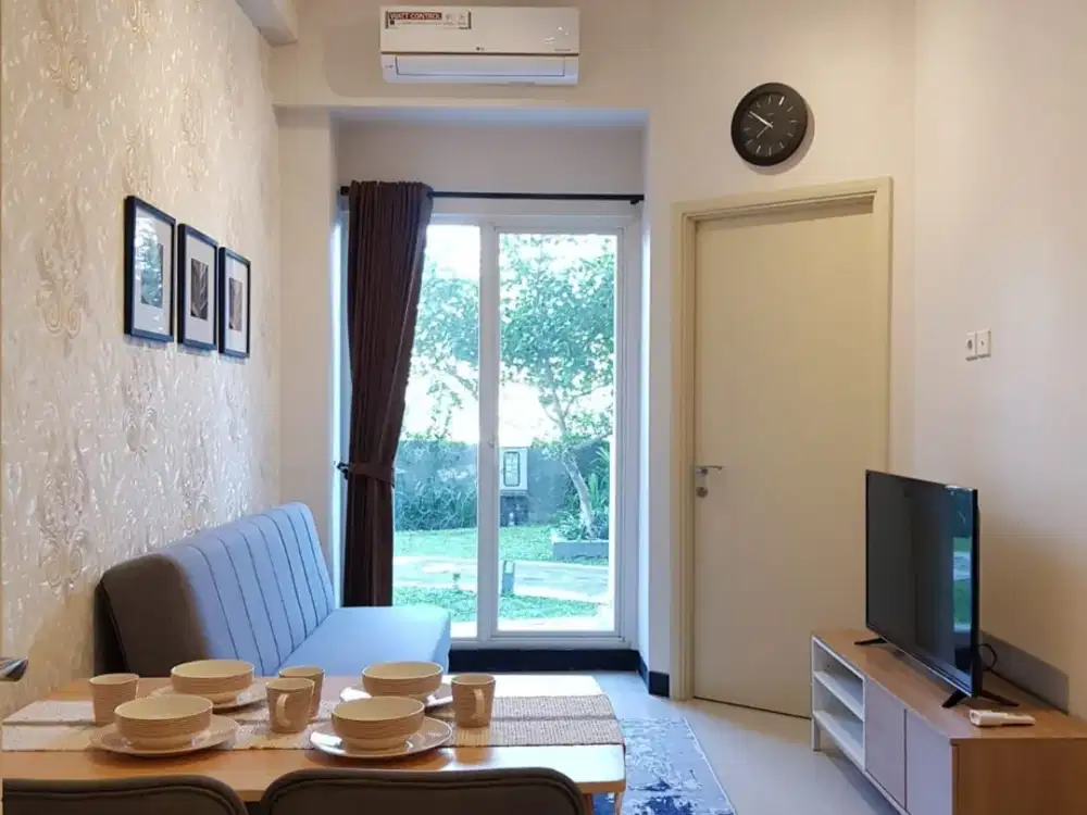 Apartemen Eastcoast Amor 2BR Lt.1 dekat Educity, Dharmahusada, Kertajaya (DNDGK)