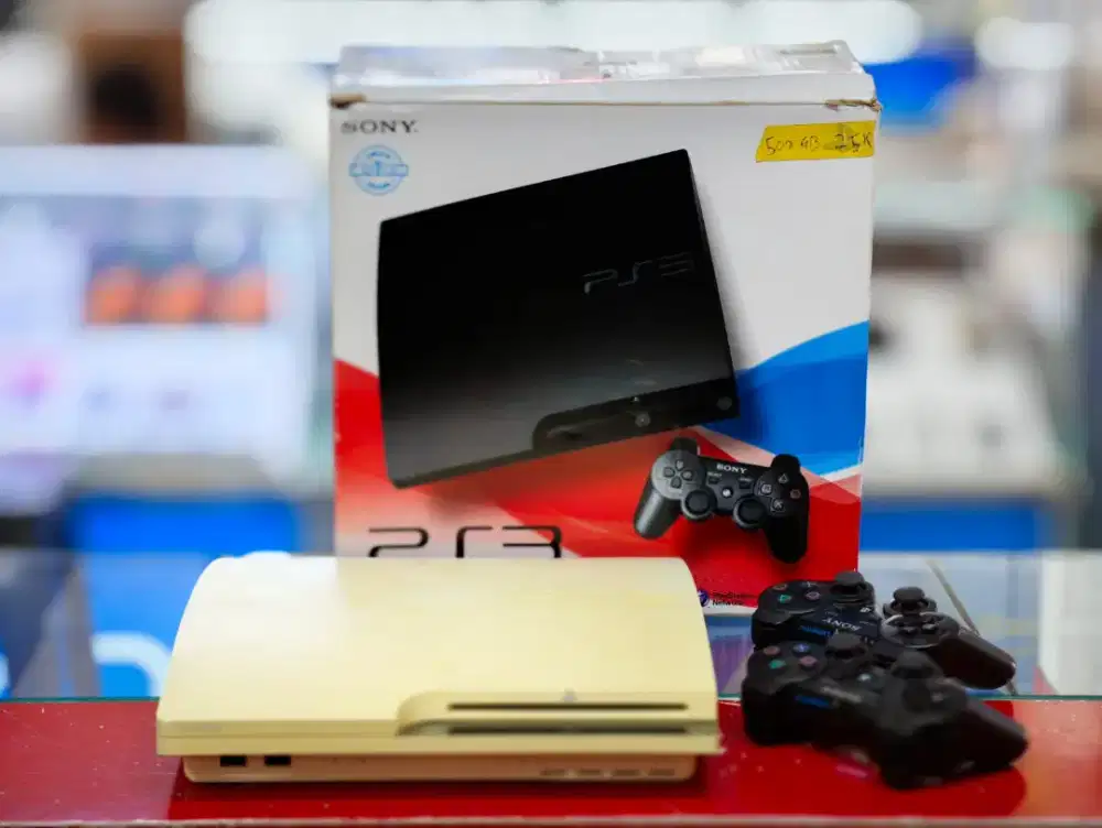 PS3 SLIM 500GB Seri 25 Fullgame