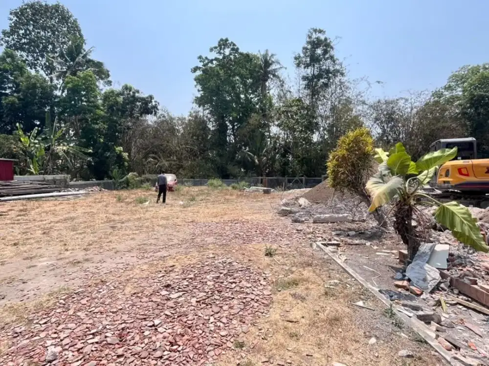 Tanah sleman sap bangun area tempel, cicilan flat