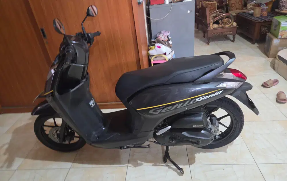 Genio 115 hitam abu 2019 kredit // tunai gbm wonosari