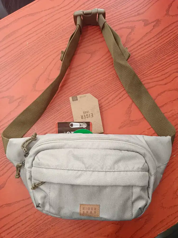Tas Eiger 100% Original Bisa Waist/Slempang/Pinggang Uk.4L 36x7x15cm