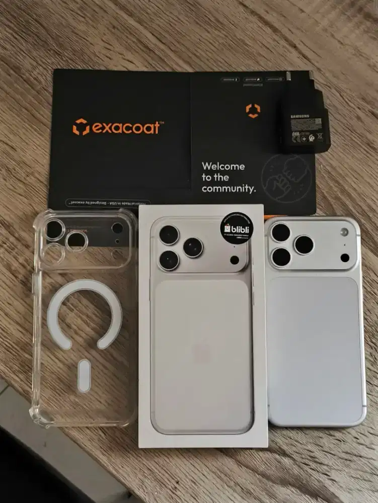 TT BT Iphone 17 Pro Max IBOX BH 100% Batal Pakai full bonus bukan 18