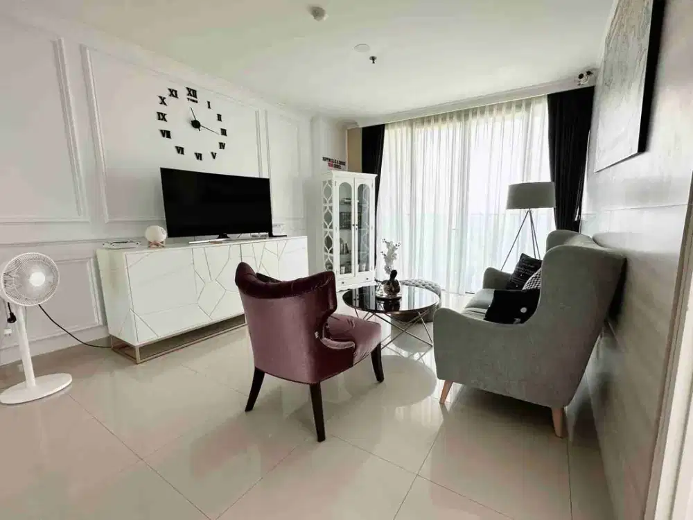Dijual Cepat 3+1 Br Full Furnished @ Hamptons Park Apartment