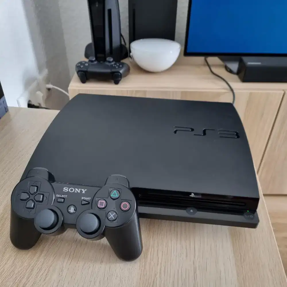 Ps3 slim mulus lancar siap pakai ps 3 sony slim
