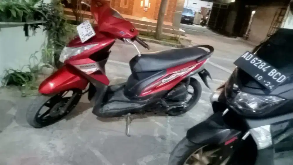 Beat th 2014 AD solopjk br msn bdy bgs original srt lgkp  siap pakai