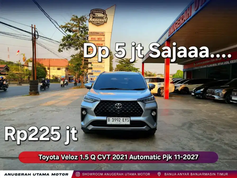 Dp5jt VELOZ 1.5 Q CVT 2021 AT Pjk 11-2027
